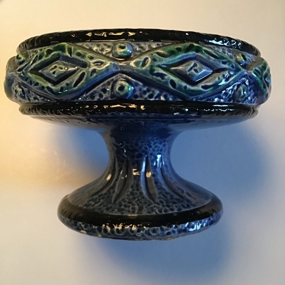 FINAL SALE Vintage 1950’s Rubens Originals Los Angeles Abstract Ceramic Planter - Picture 3 of 5